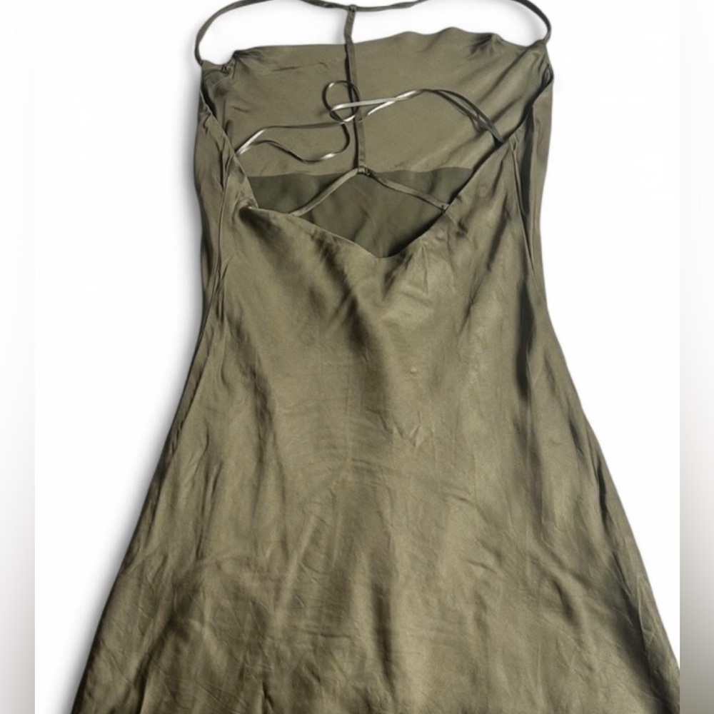 ASTR The Label The Medford Olive Green Dress - Picture 6 of 10